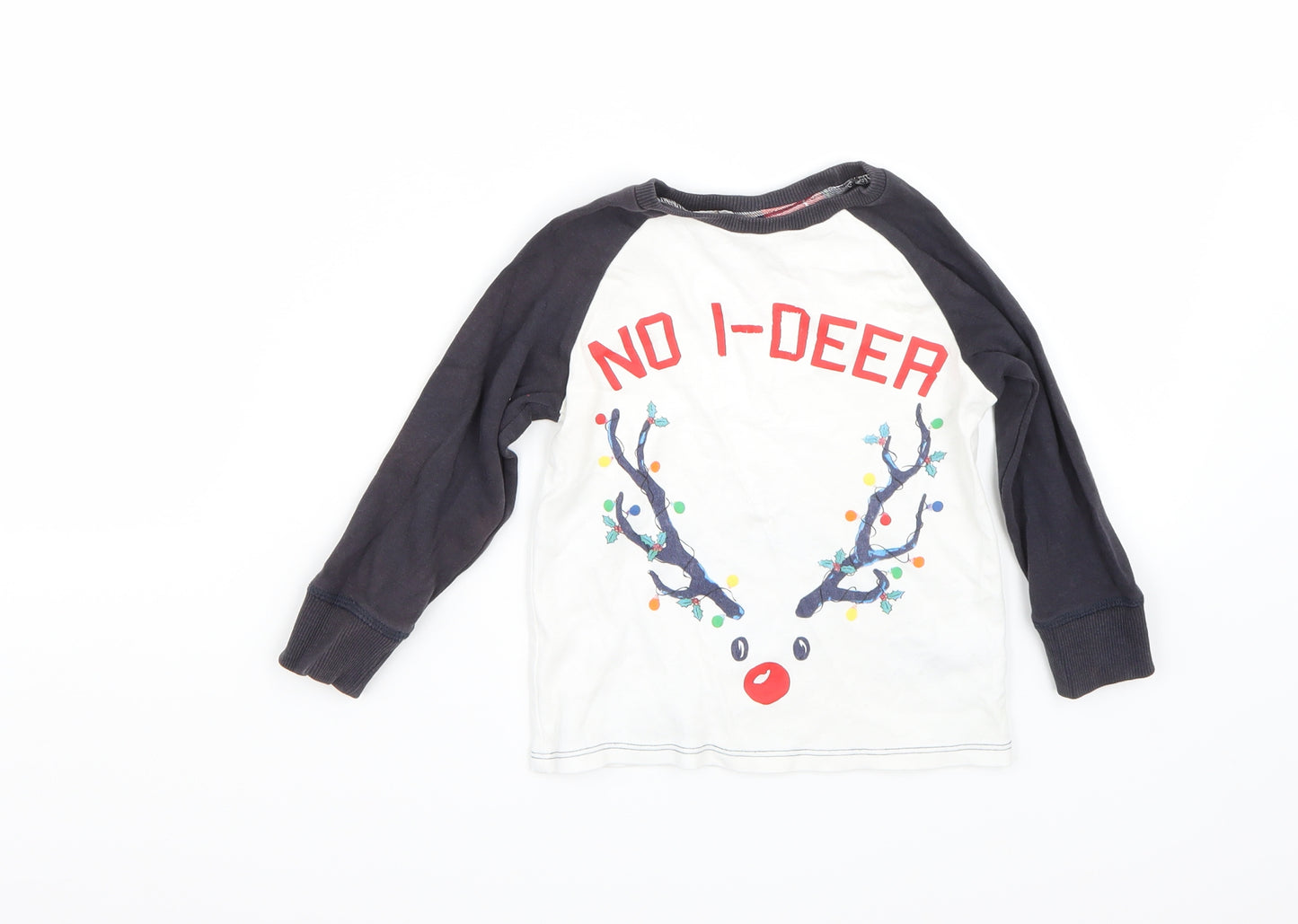 NEXT Boys White   Basic T-Shirt Size 3 Years