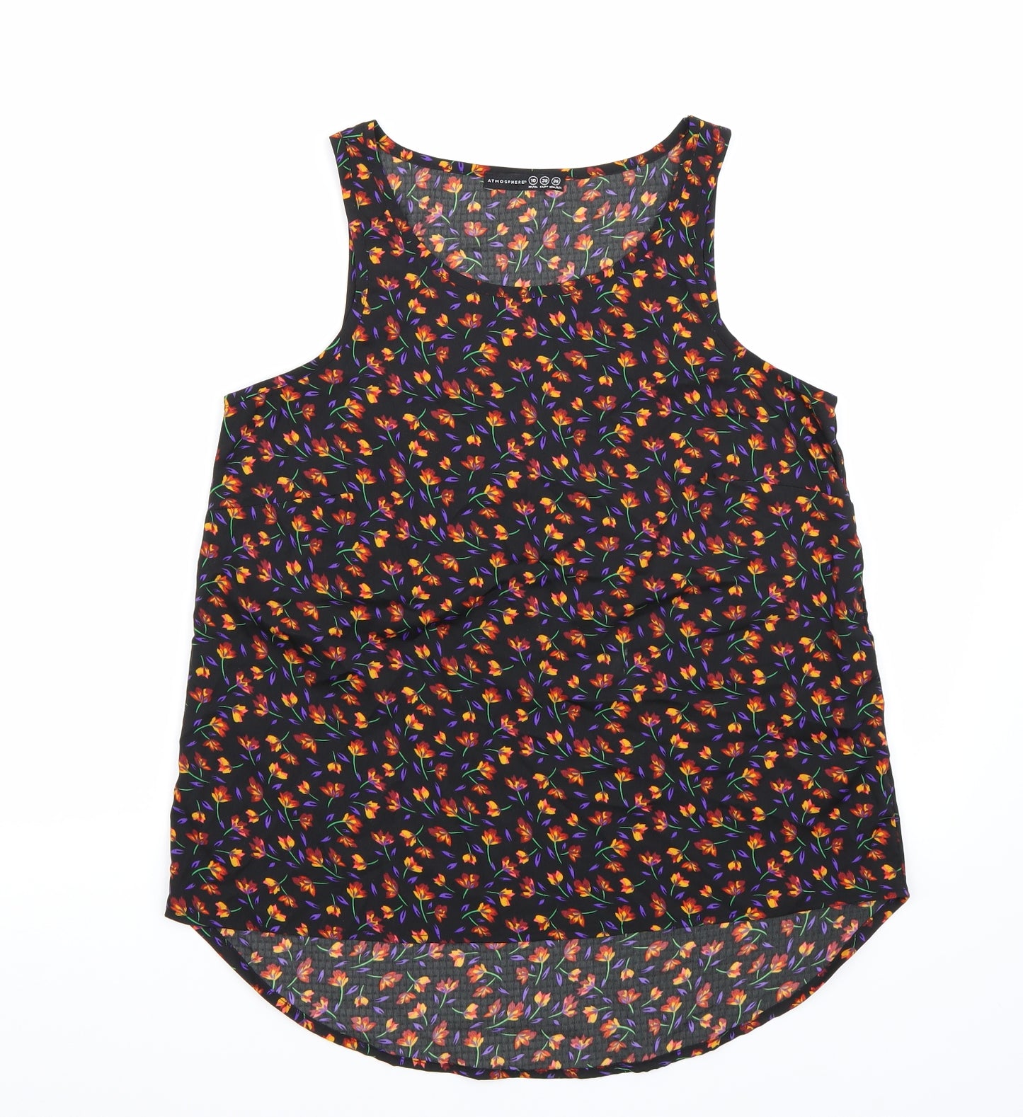Primark Womens Black   Basic T-Shirt Size 10