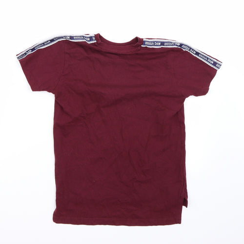 Primark Boys Purple   Basic T-Shirt Size 8 Years