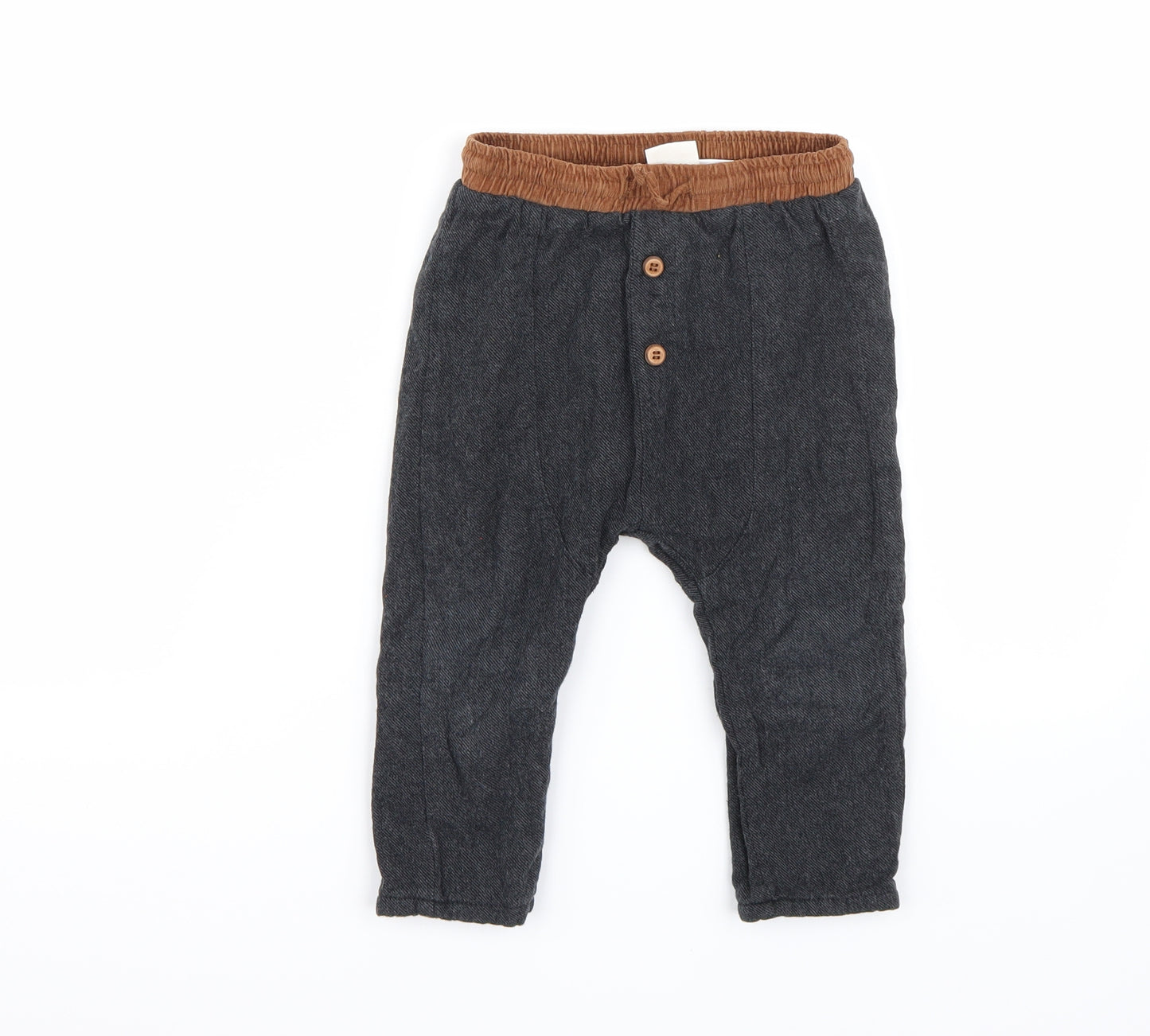 Zara Baby Grey   Capri Trousers Size 18-24 Months