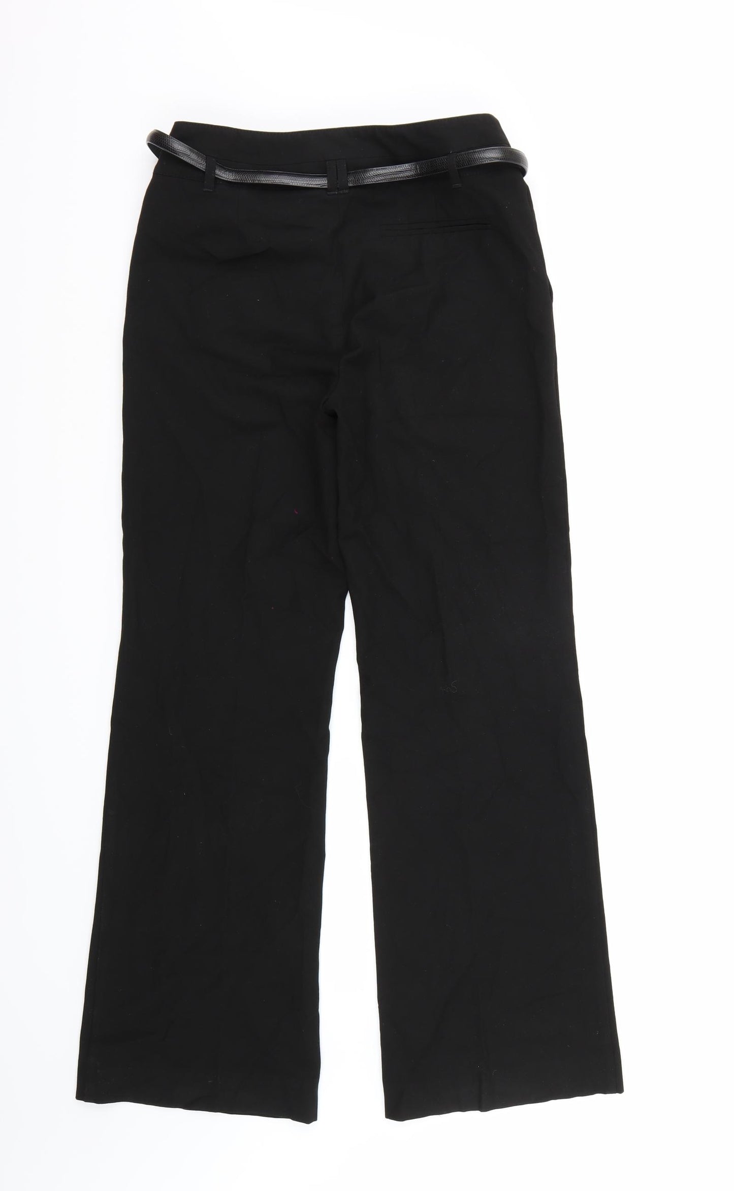 Oasis Womens Black   Trousers  Size 8 L31 in