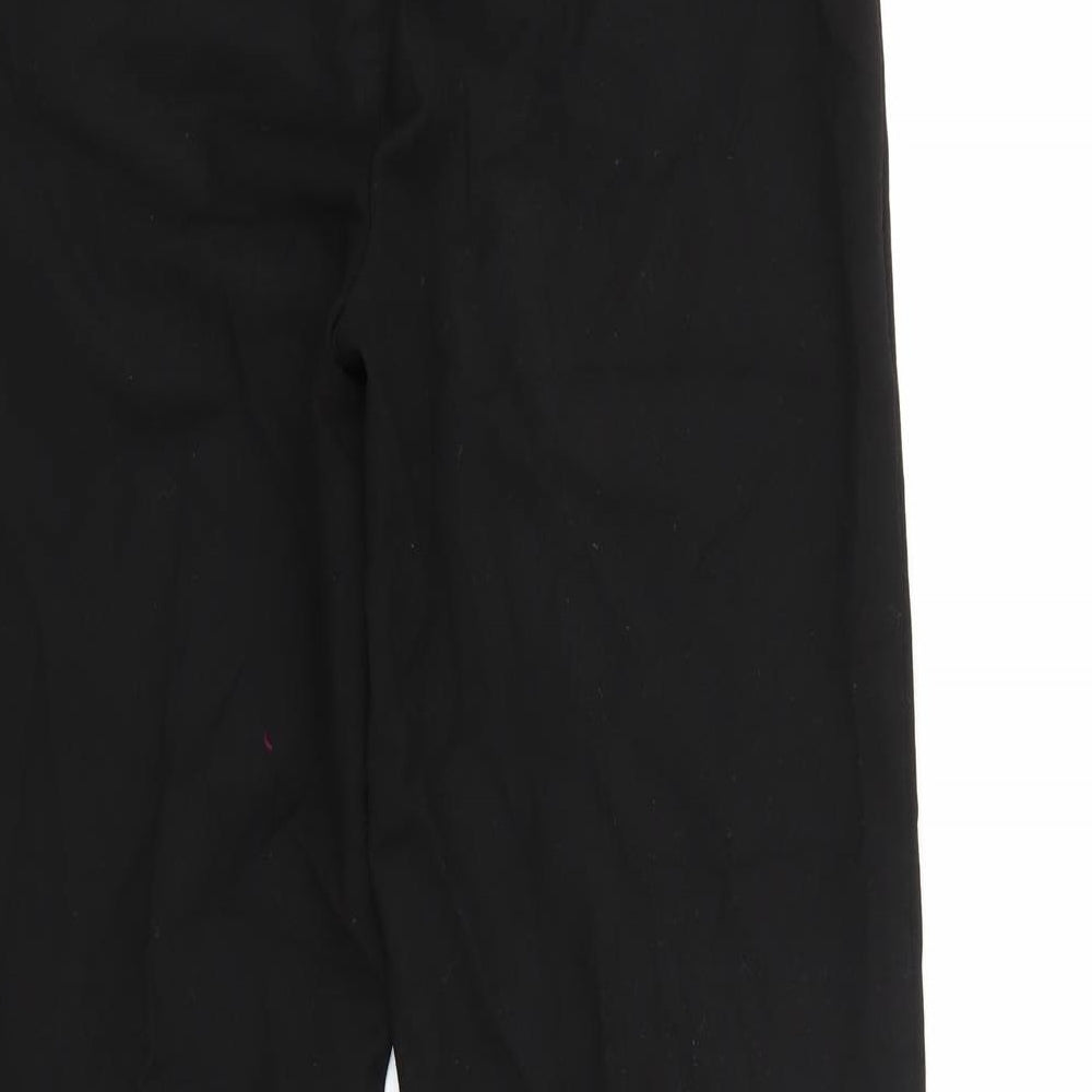 Oasis Womens Black   Trousers  Size 8 L31 in