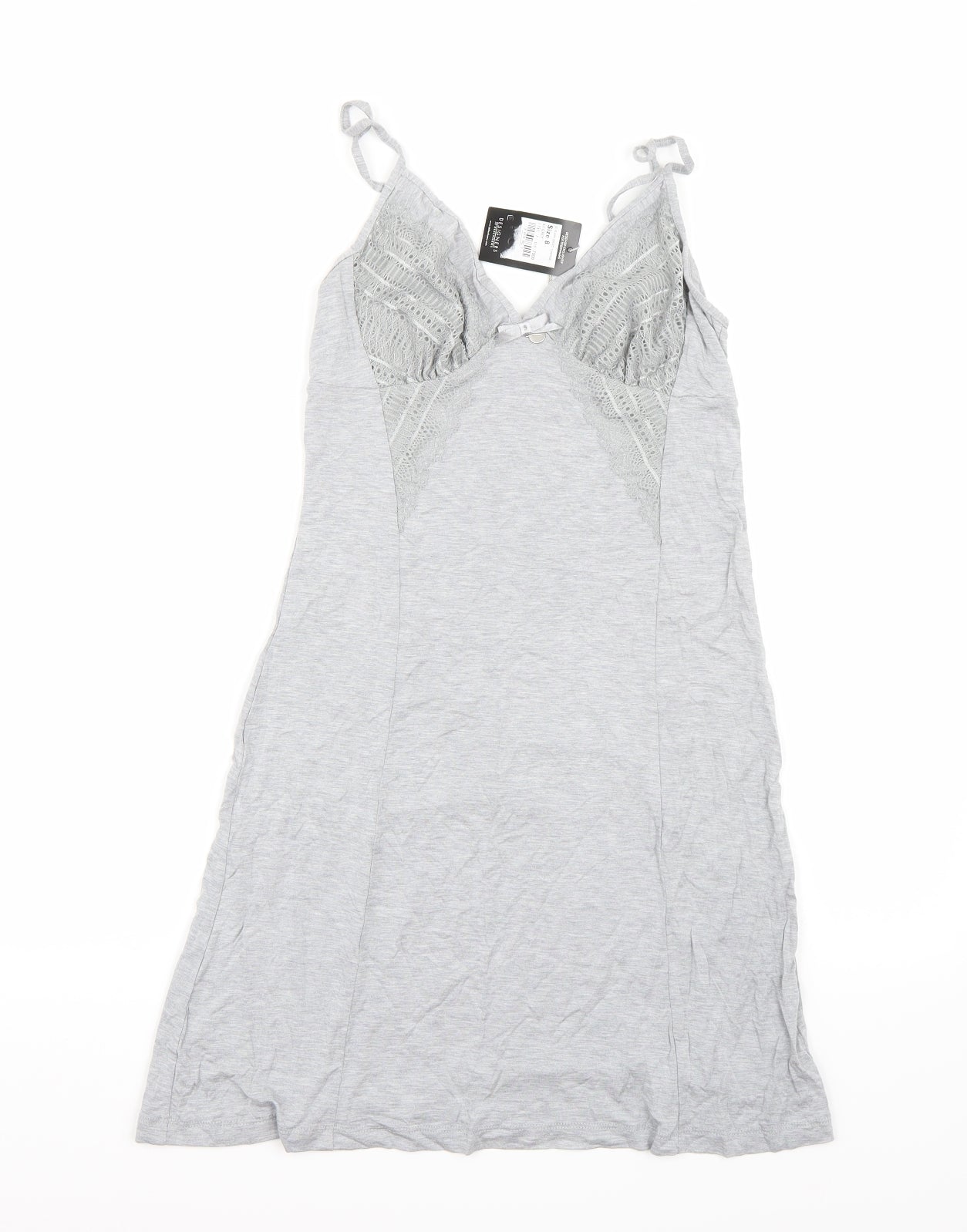 Jasper Conran Womens Grey   Top Nightshirt Size 8