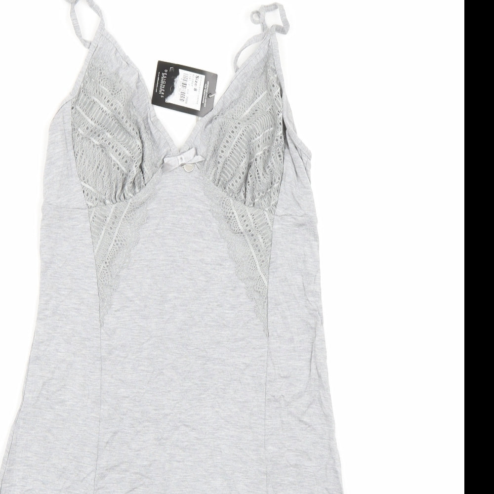 Jasper Conran Womens Grey   Top Nightshirt Size 8