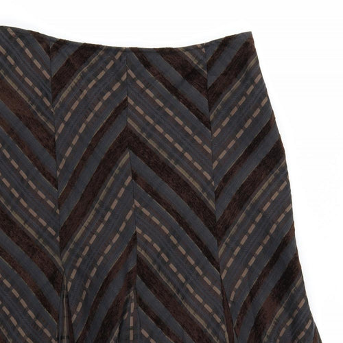 Marks and Spencer Womens Brown   A-Line Skirt Size 14