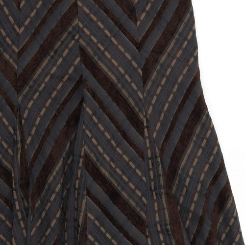 Marks and Spencer Womens Brown   A-Line Skirt Size 14