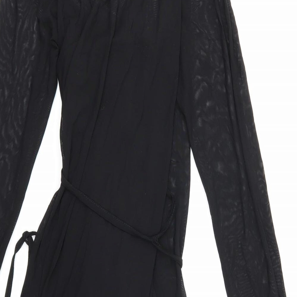 Missguided Womens Black   Fit & Flare  Size 10