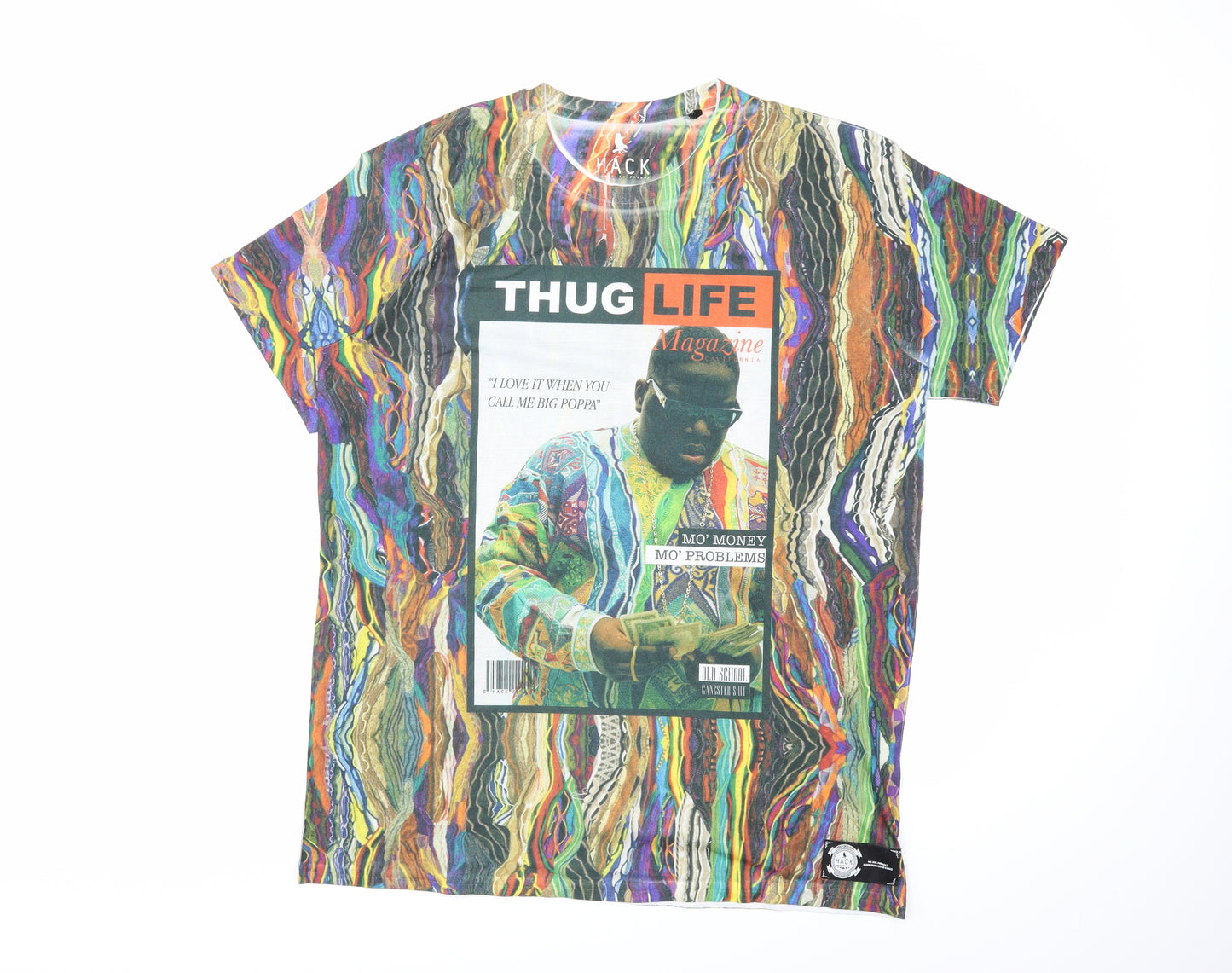 Preworn Mens Multicoloured    T-Shirt Size XL