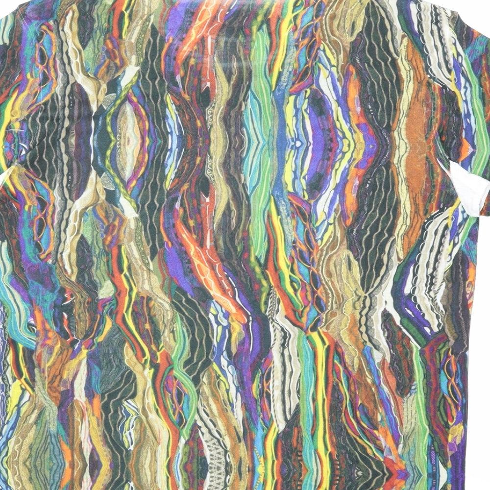 Preworn Mens Multicoloured    T-Shirt Size XL