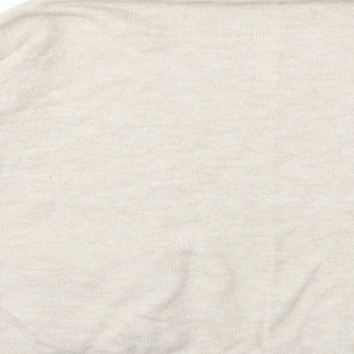 Primark Womens Beige  Knit Pullover Jumper Size 14