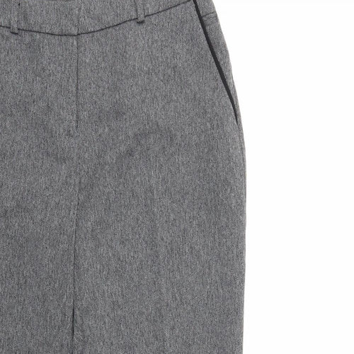Dorothy Perkins Womens Grey   Trousers  Size 10 L25 in