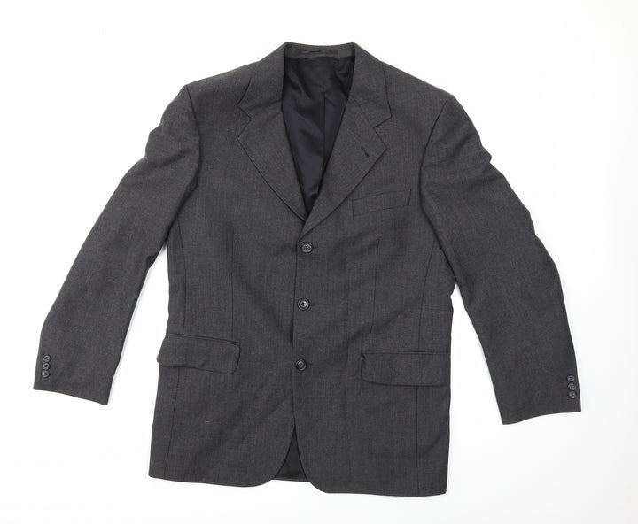 Copperstone Mens Grey   Jacket Suit Jacket Size 40