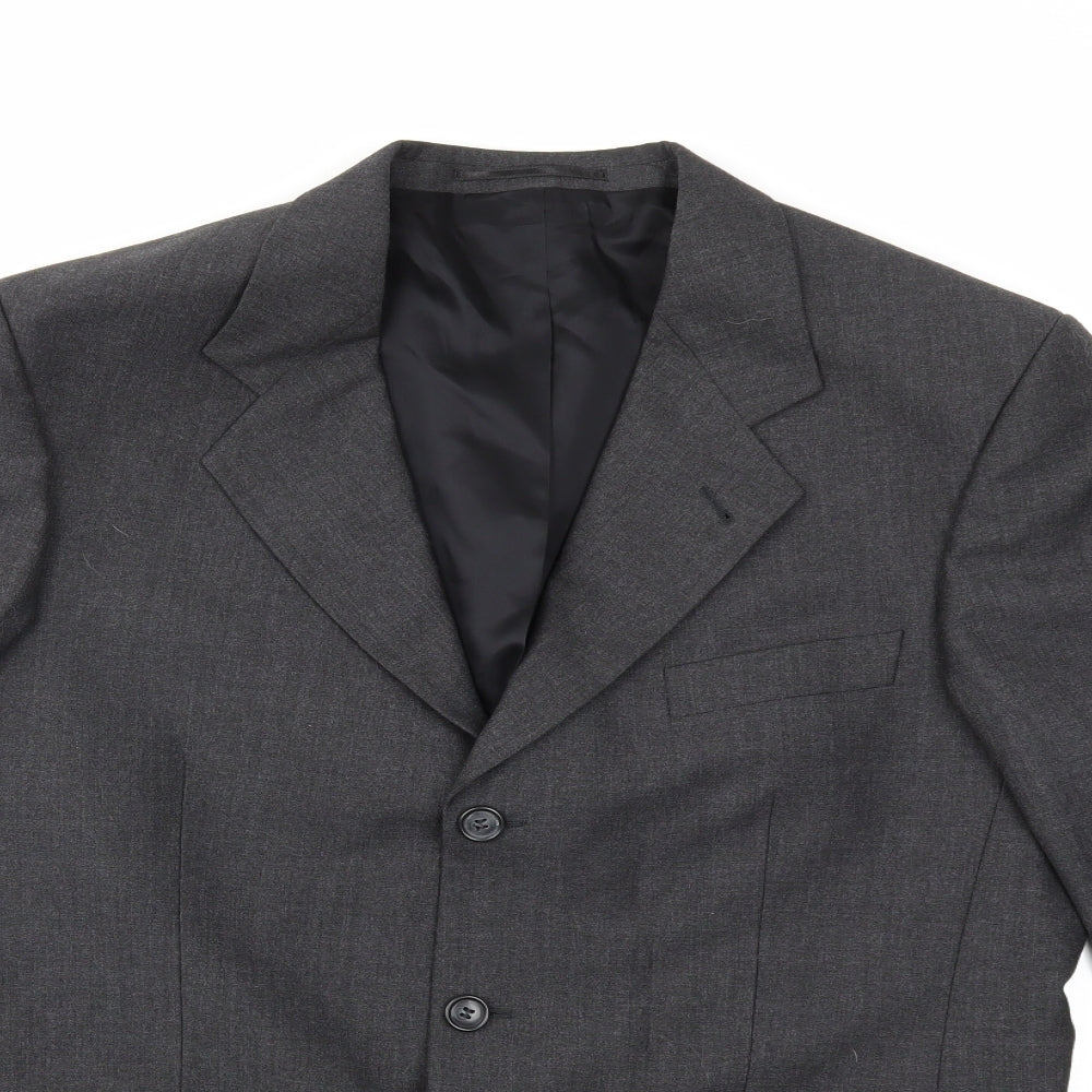 Copperstone Mens Grey   Jacket Suit Jacket Size 40