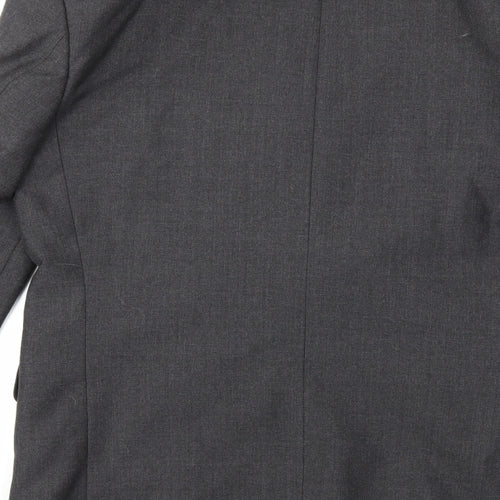 Copperstone Mens Grey   Jacket Suit Jacket Size 40