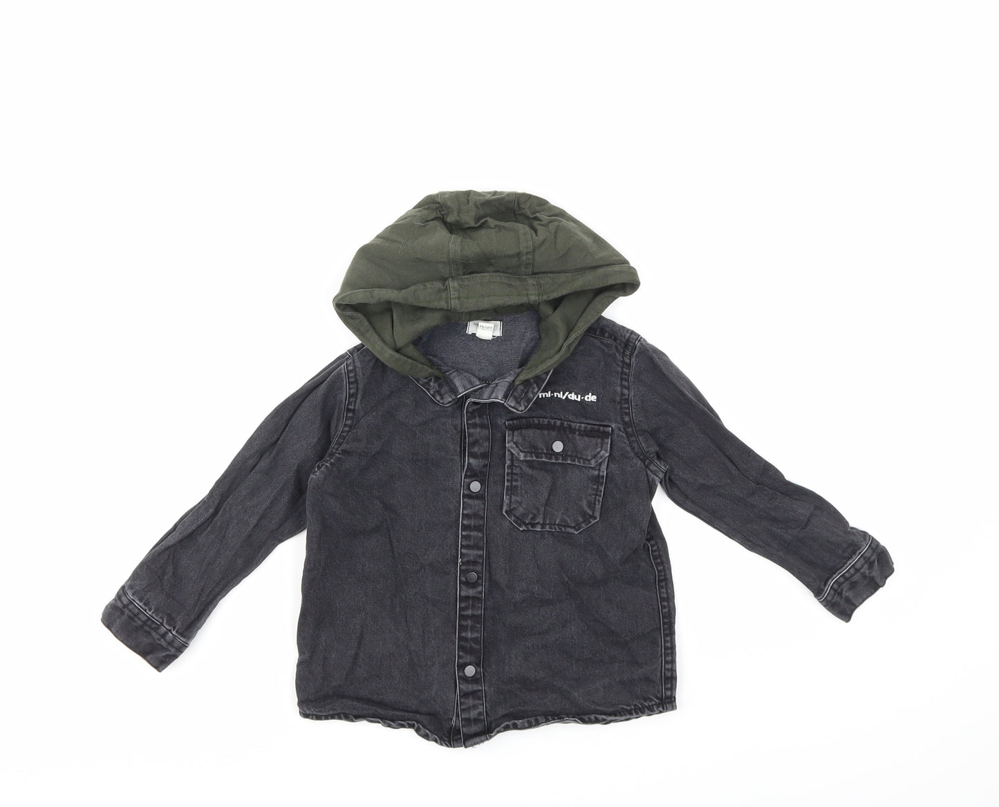 River Island Baby Black  Denim Jacket  Size 18-24 Months