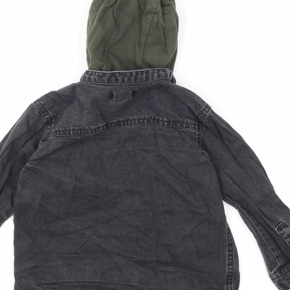 River Island Baby Black  Denim Jacket  Size 18-24 Months