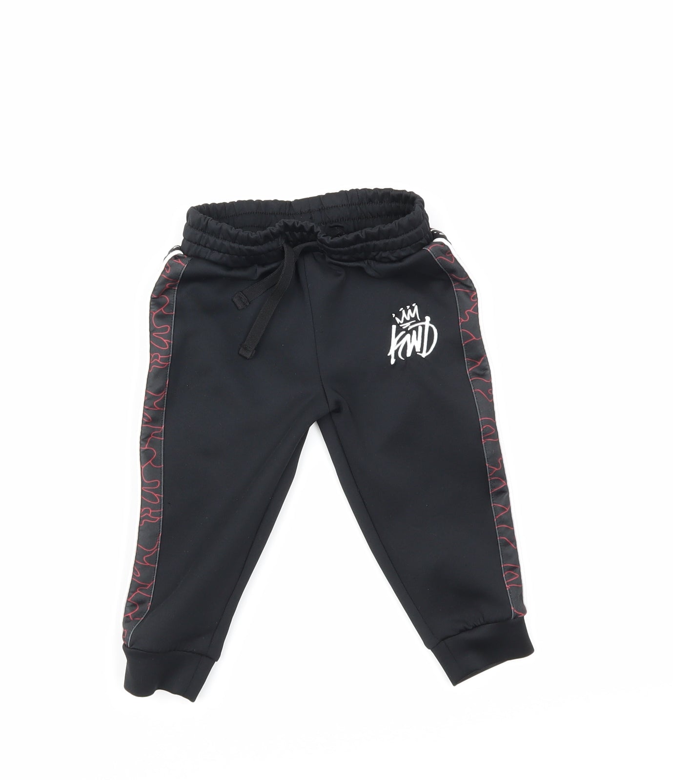 KWD Boys Black   Sweatpants Trousers Size 2-3 Years