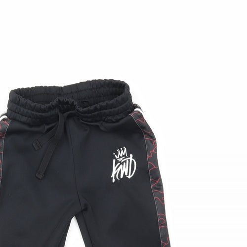 KWD Boys Black   Sweatpants Trousers Size 2-3 Years