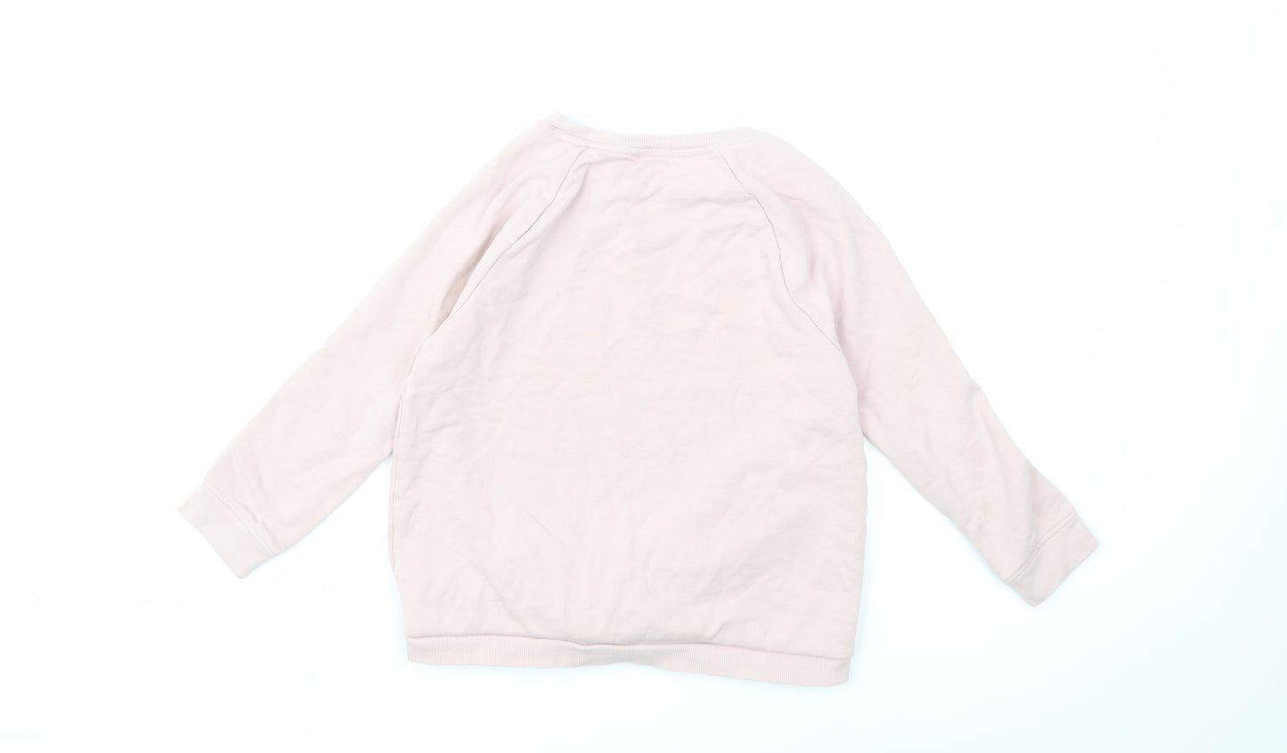 NEXT Girls Pink   Pullover Sweatshirt Size 9 Years