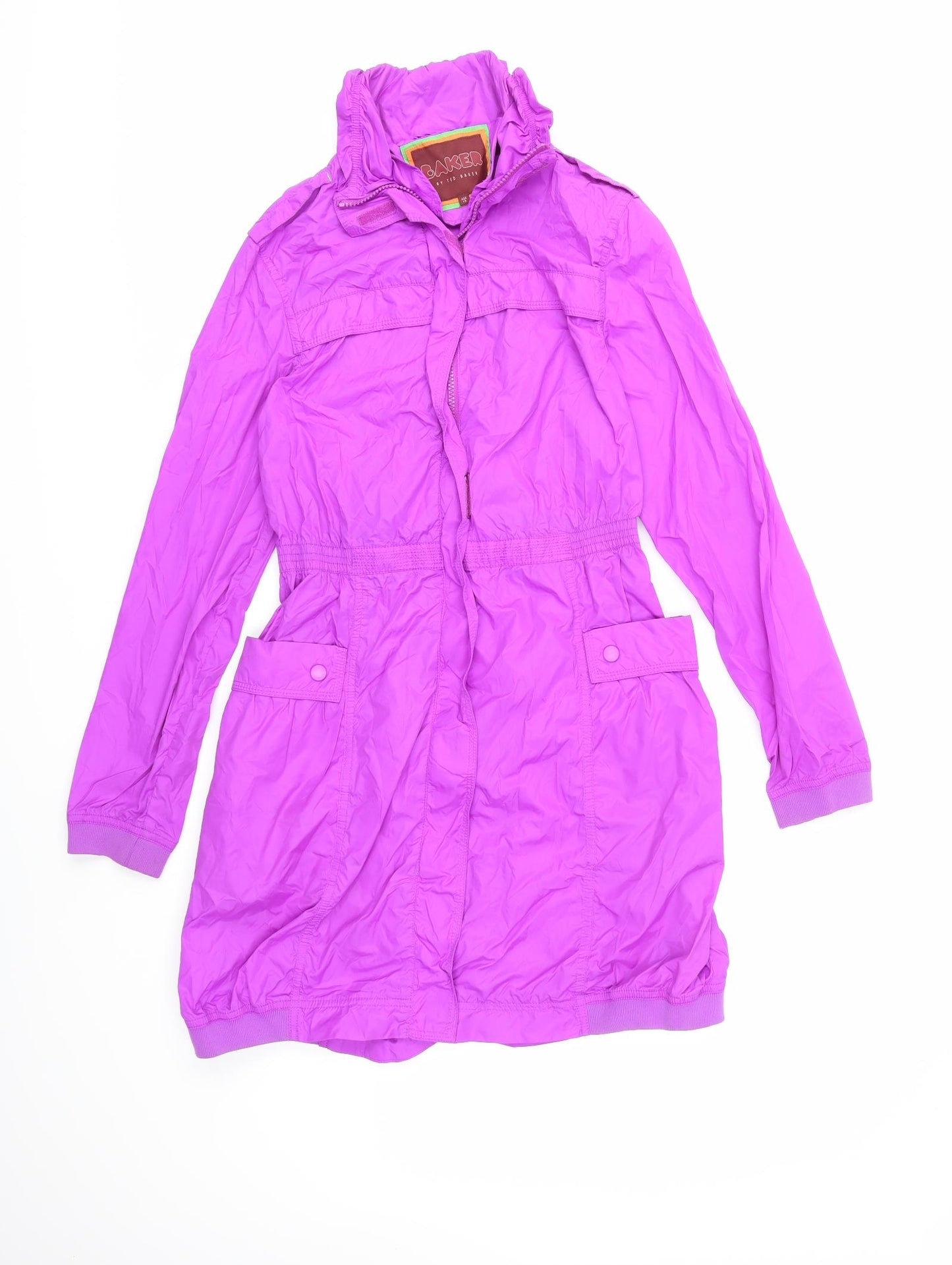 Ted Baker Girls Purple   Rain Coat Coat Size 15 Years