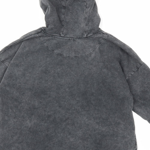 George Girls Grey   Pullover Hoodie Size 8 Years  - Mickey