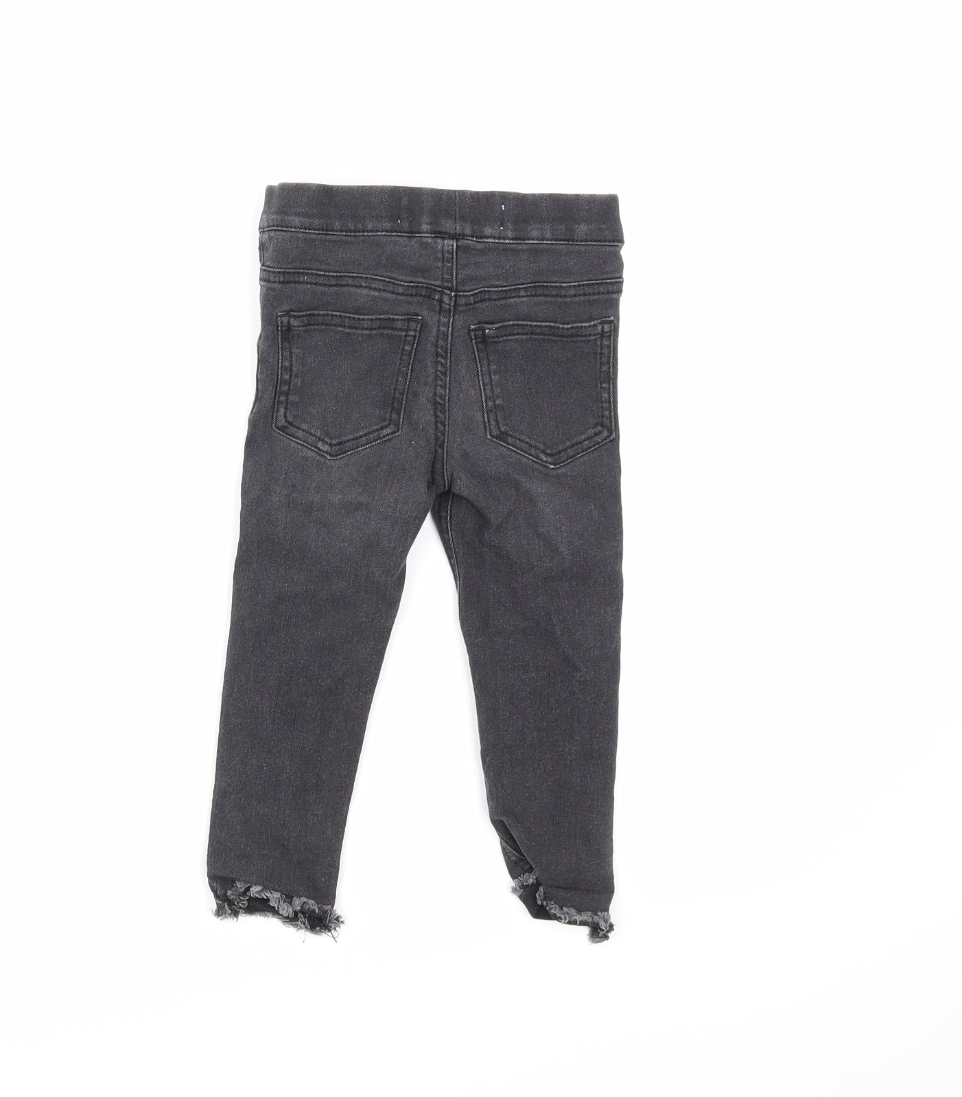 Denim & Co. Baby Grey  Denim  Jeans Size 18-24 Months