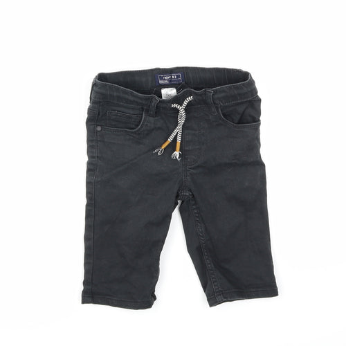 NEXT Boys Black  Denim Cropped Jeans Size 7 Years
