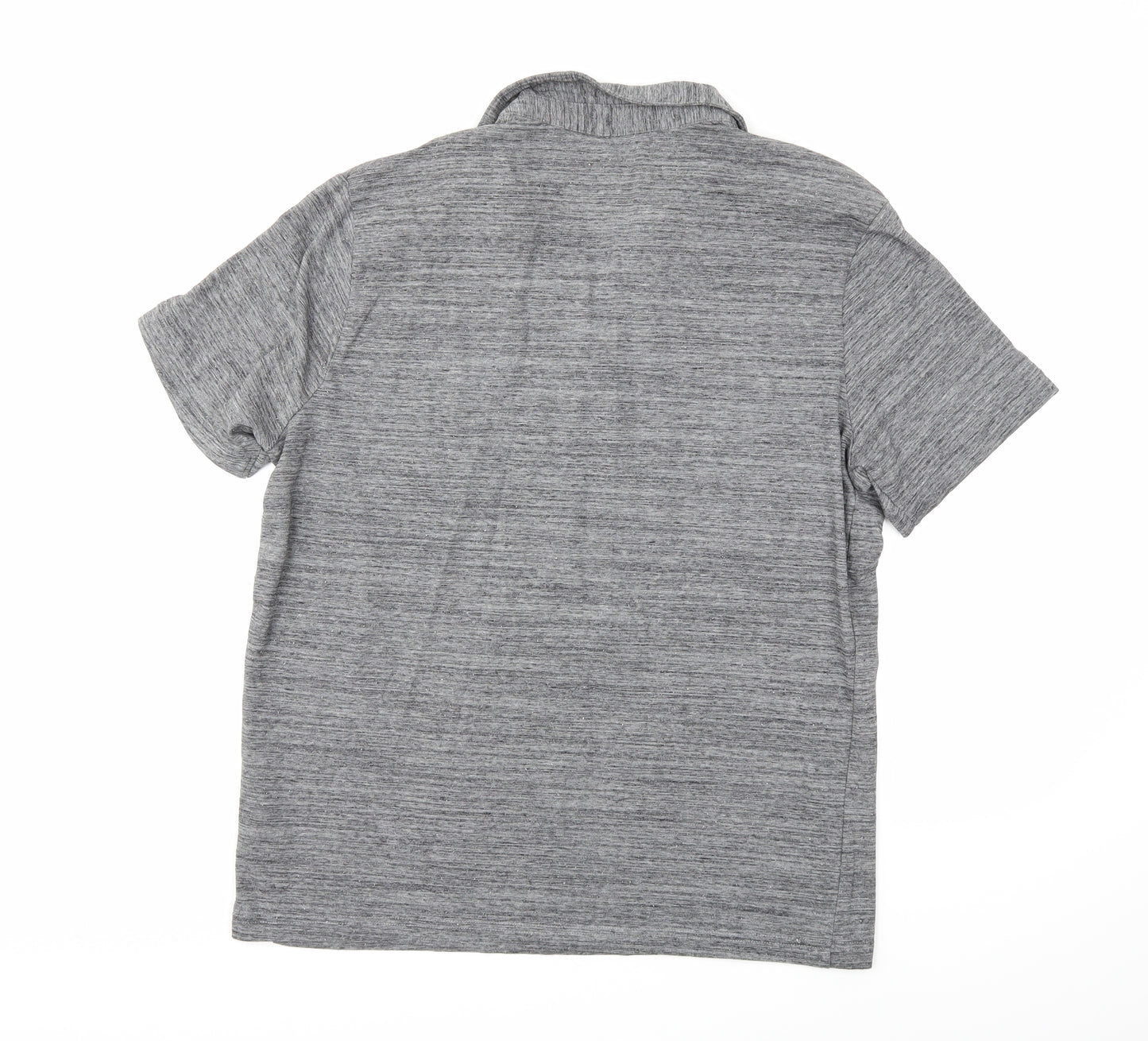 H&M Mens Grey    Polo Size XL