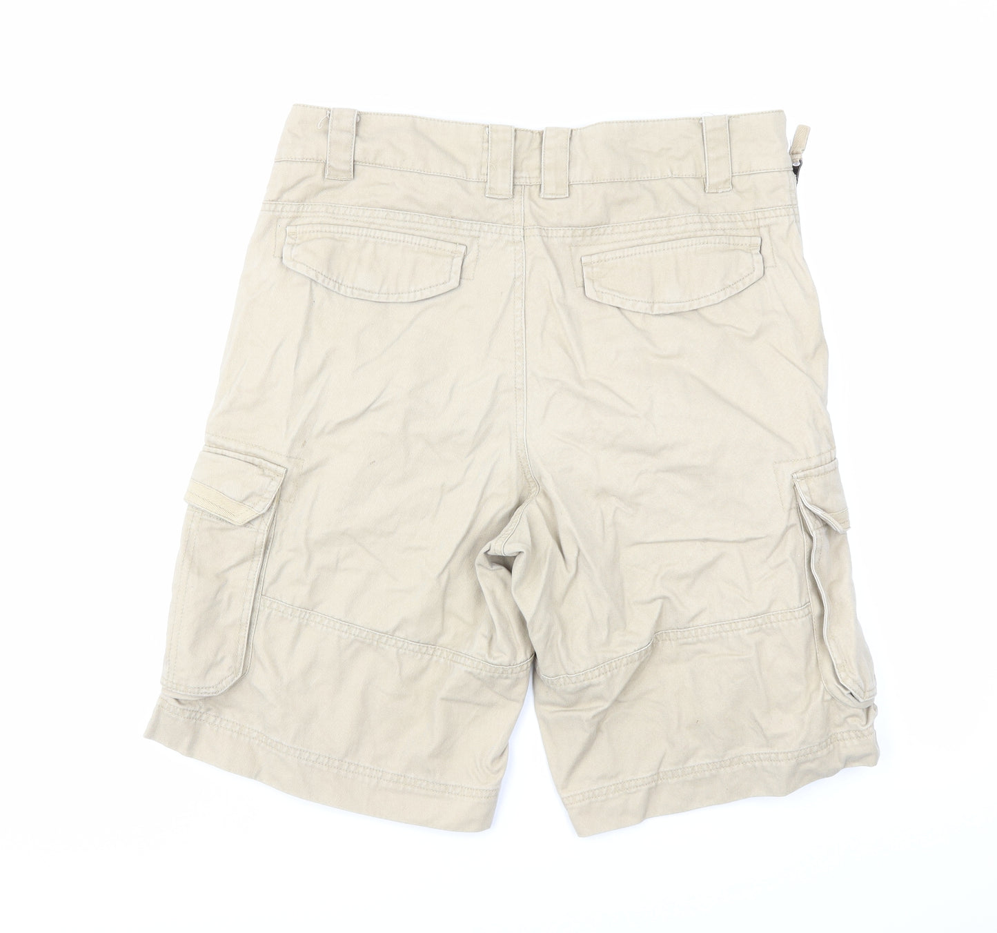 Brooker Mens Beige   Cargo Shorts Size 34 in