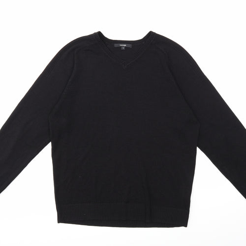 George Mens Black   Pullover Jumper Size S