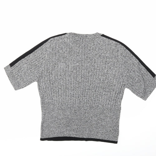 Marks and Spencer Womens Grey  Knit Pullover Jumper Size 18