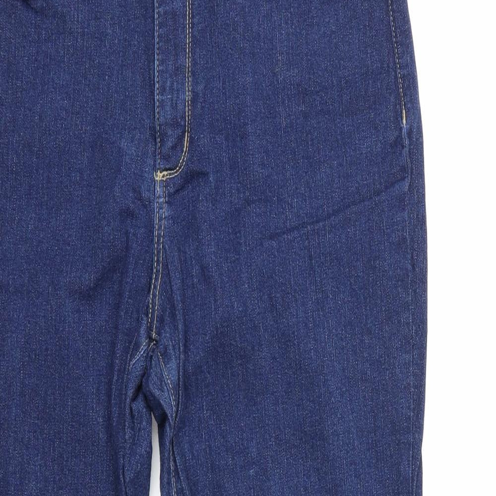 NYDJ Womens Blue  Denim Straight Jeans Size 16 L29 in