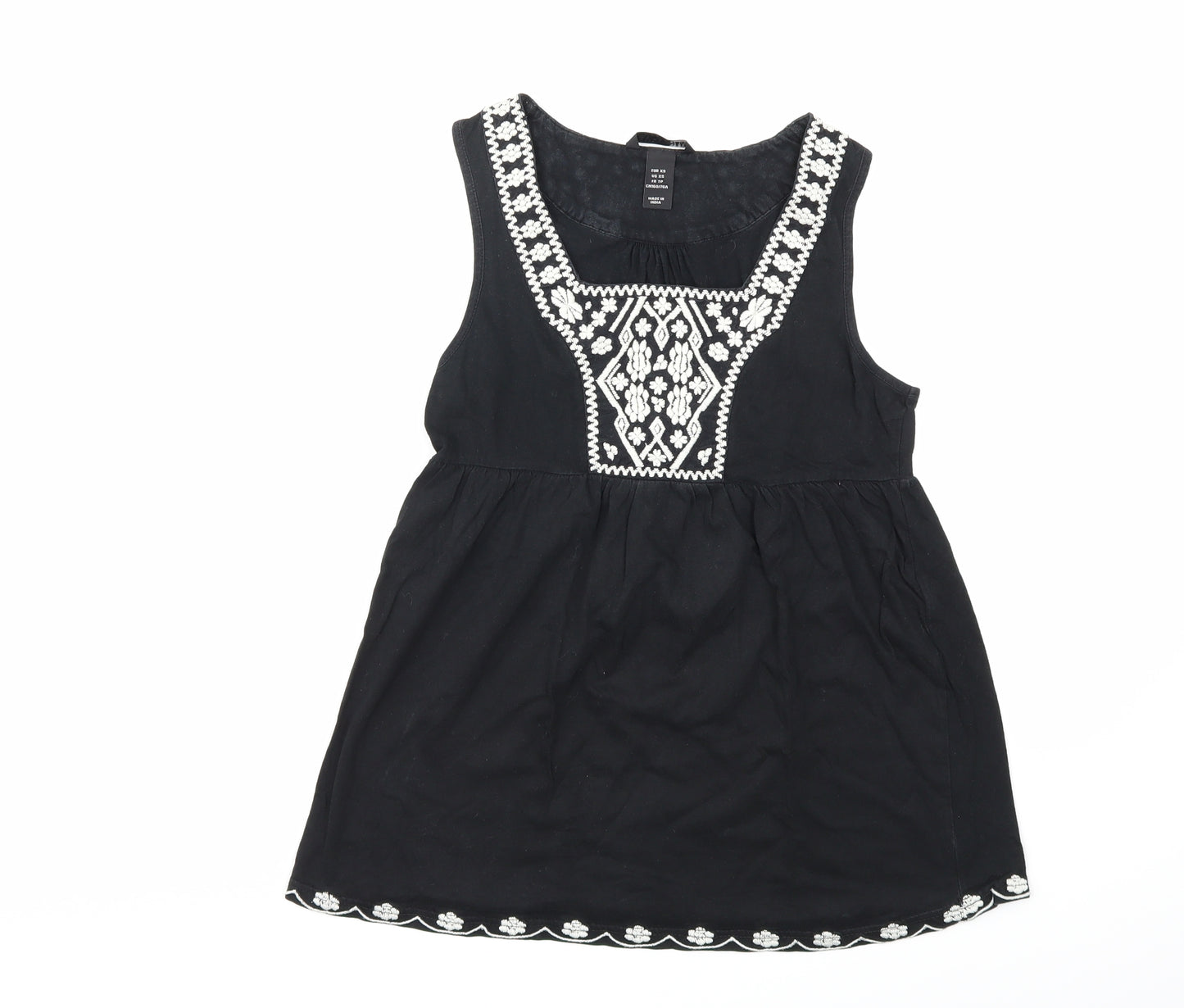 H&M Womens Black   Basic Tank Size XS