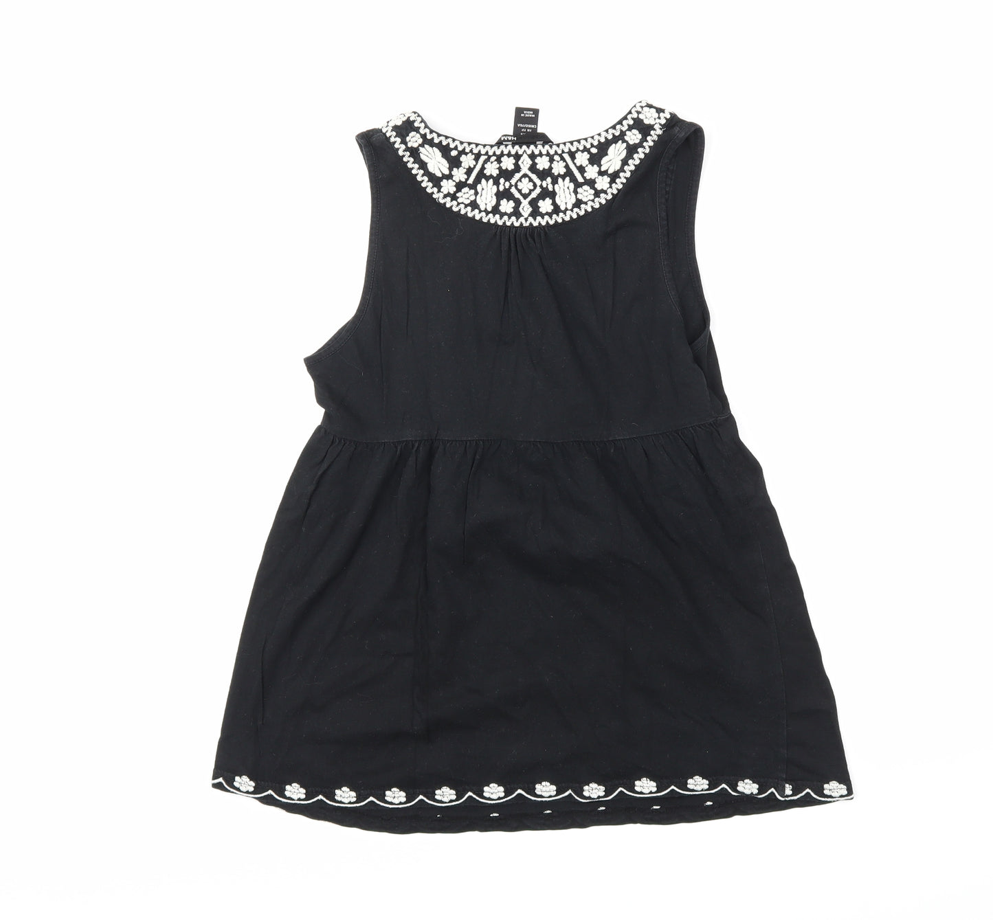 H&M Womens Black   Basic Tank Size XS