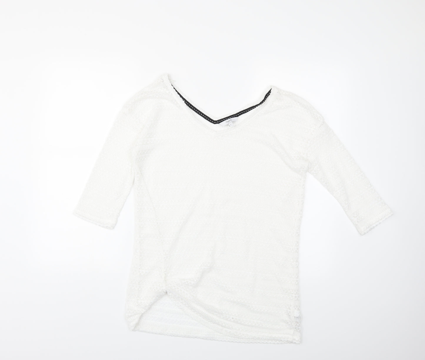 NEXT Womens White   Pullover Jumper Size 6