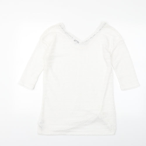 NEXT Womens White   Pullover Jumper Size 6
