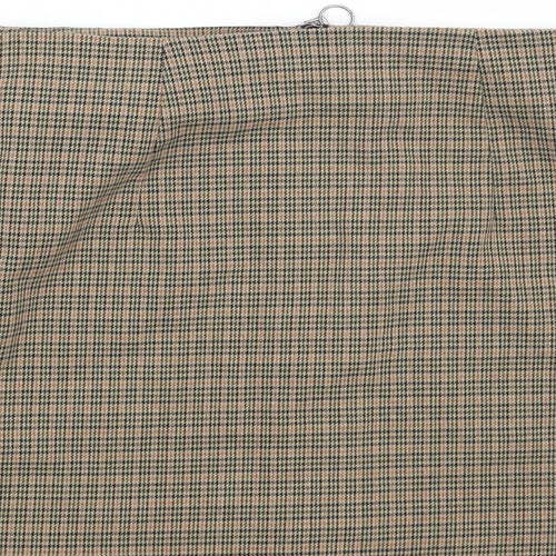 Topshop Womens Beige Houndstooth  Mini Skirt Size 10