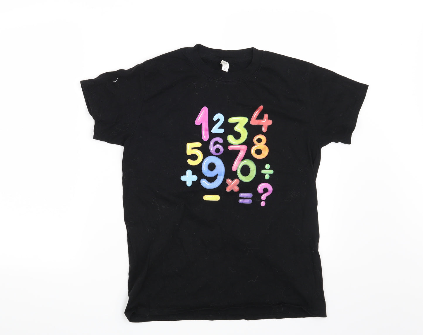Casual Classics Womens Black   Basic T-Shirt Size S