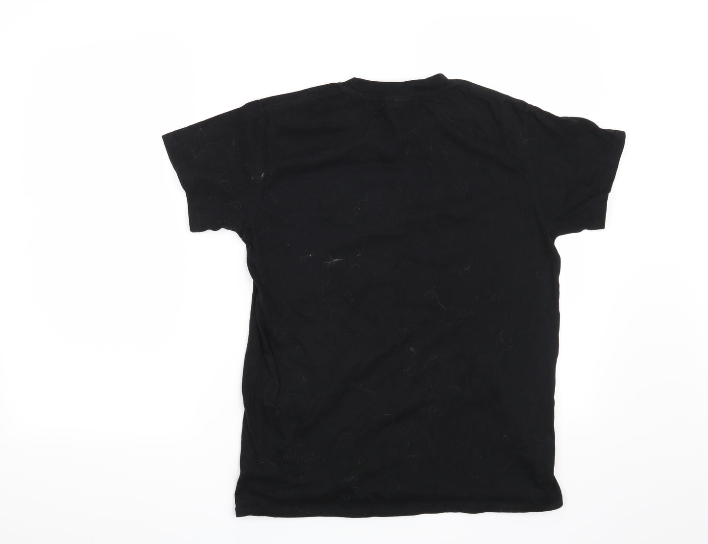 Casual Classics Womens Black   Basic T-Shirt Size S
