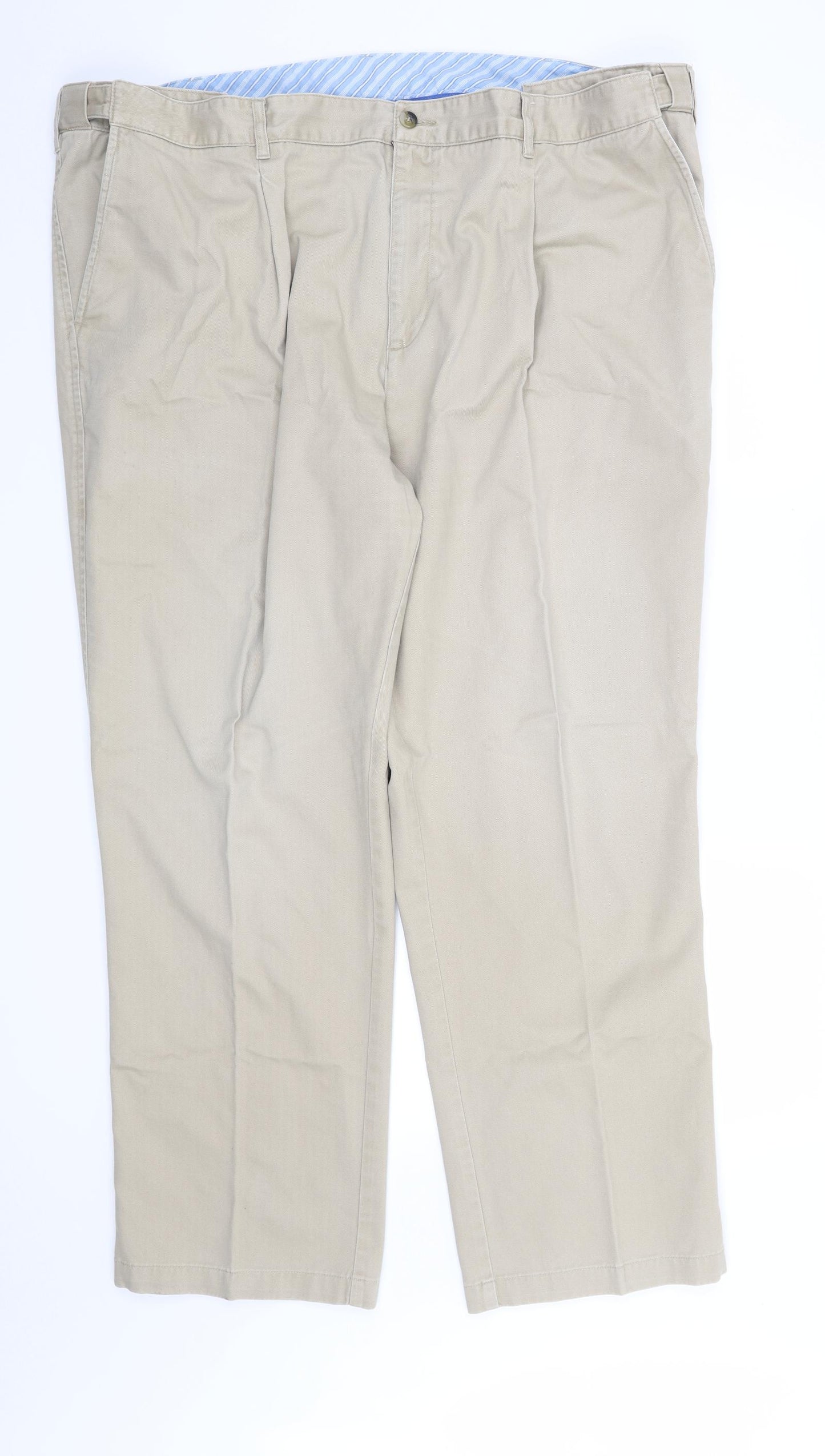 Cotton Traders Mens Beige   Trousers  Size 46 in L31 in