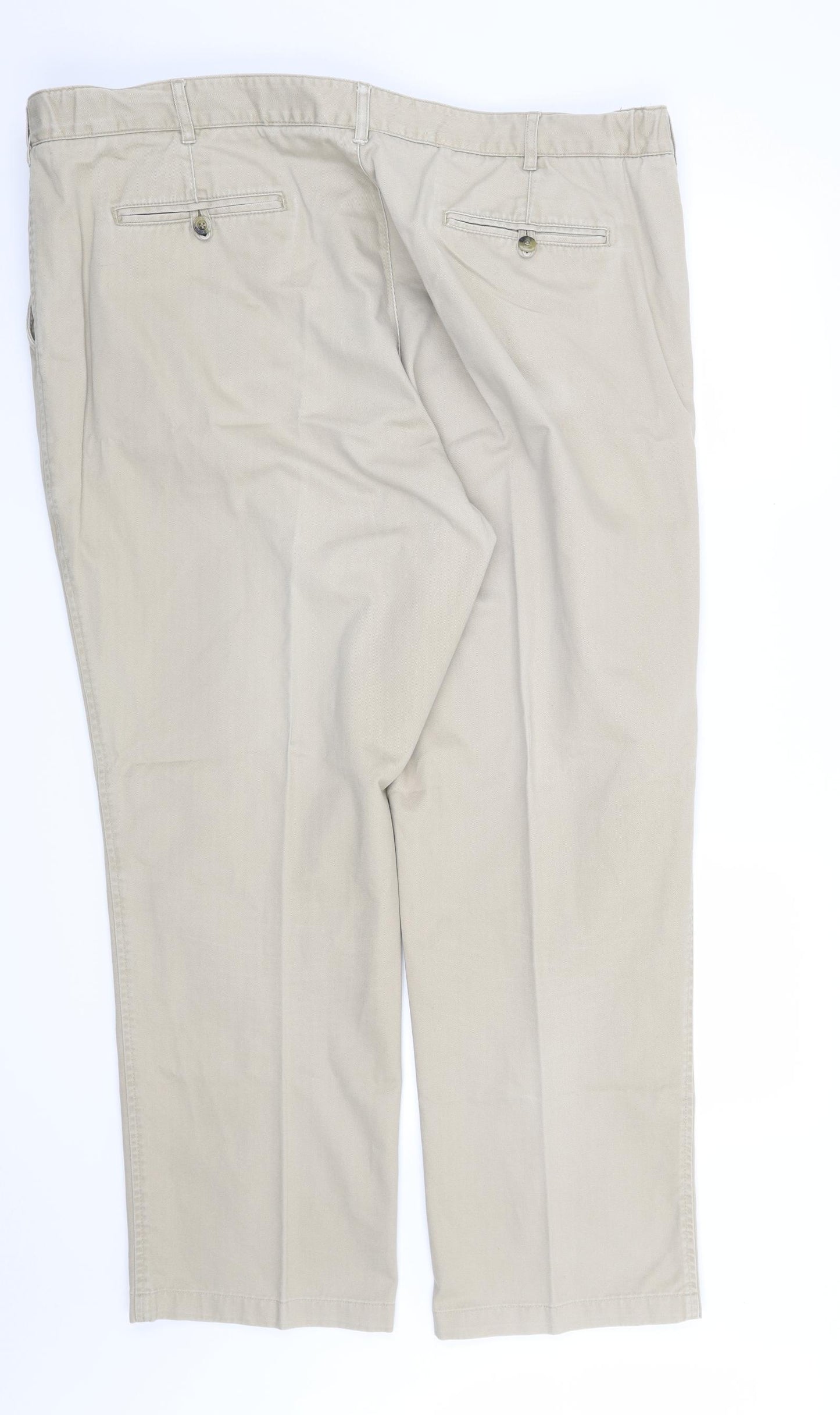 Cotton Traders Mens Beige   Trousers  Size 46 in L31 in