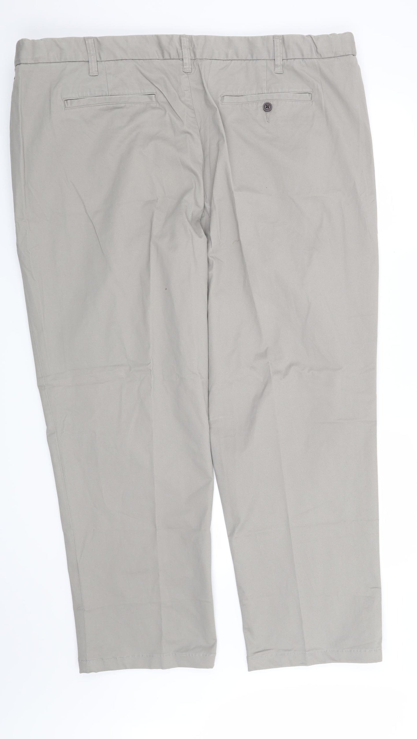 Lands' End Mens Grey   Trousers  Size 46 in L31 in