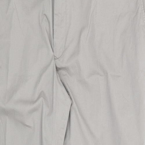 Lands' End Mens Grey   Trousers  Size 46 in L31 in