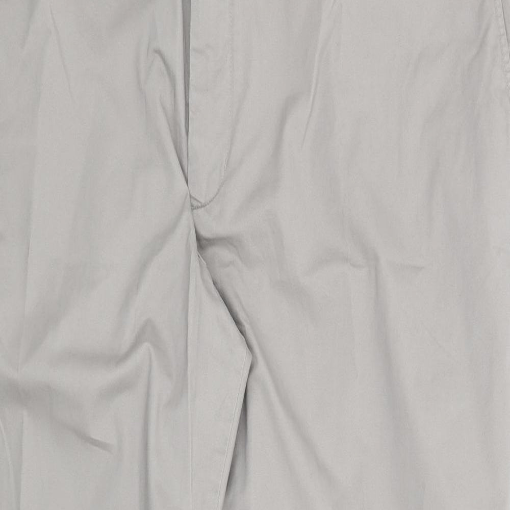 Lands' End Mens Grey   Trousers  Size 46 in L31 in