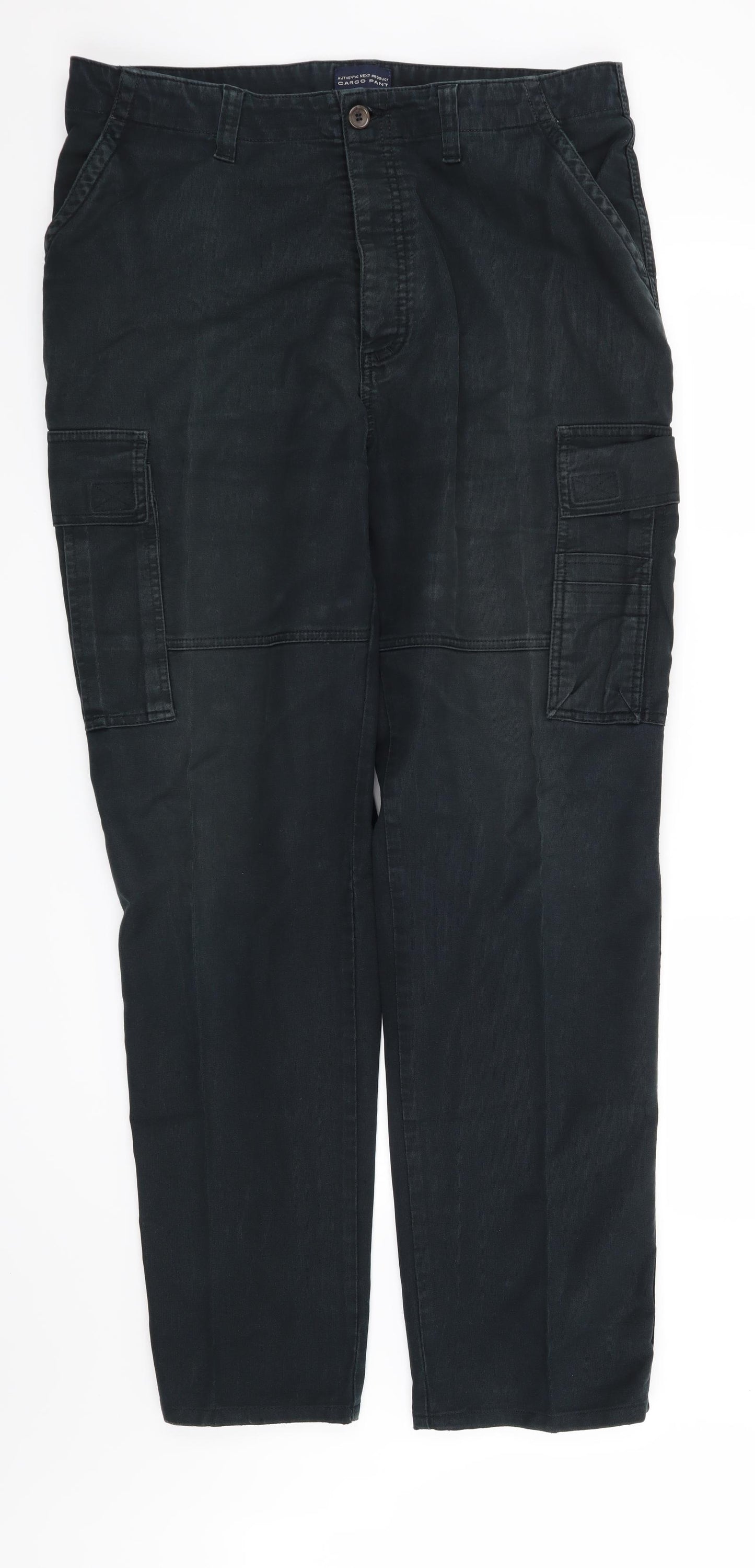 NEXT Mens Blue   Cargo Trousers  L32 in