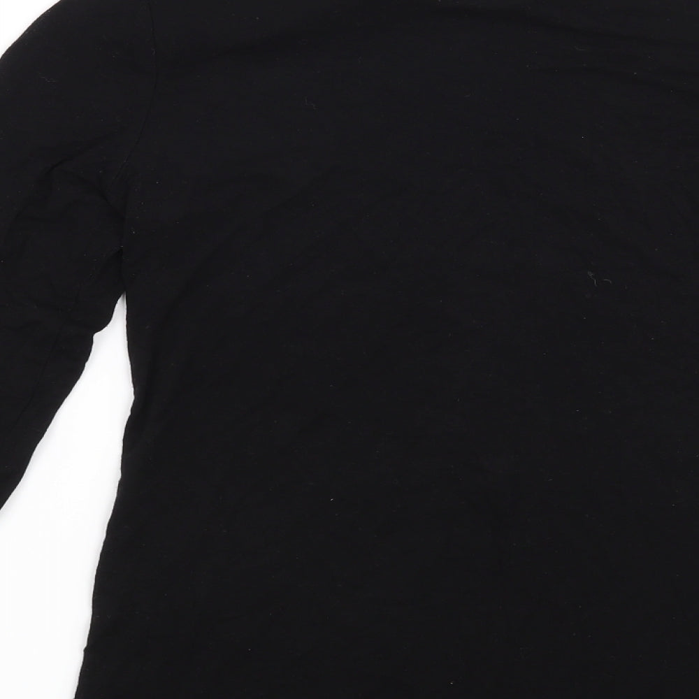 Oasis Womens Black   Basic Blouse Size XS