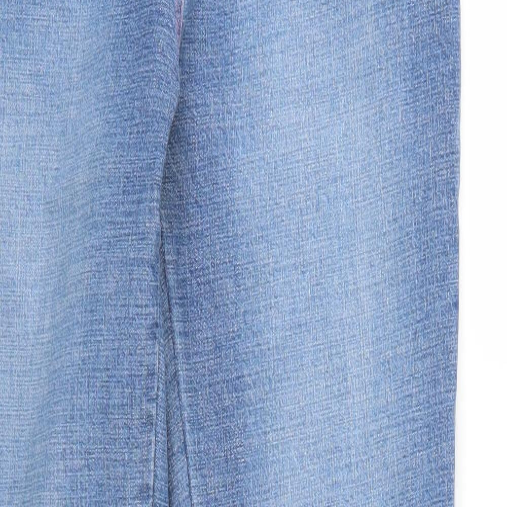 Nikia Womens Blue  Denim Bootcut Jeans Size 10 L32 in