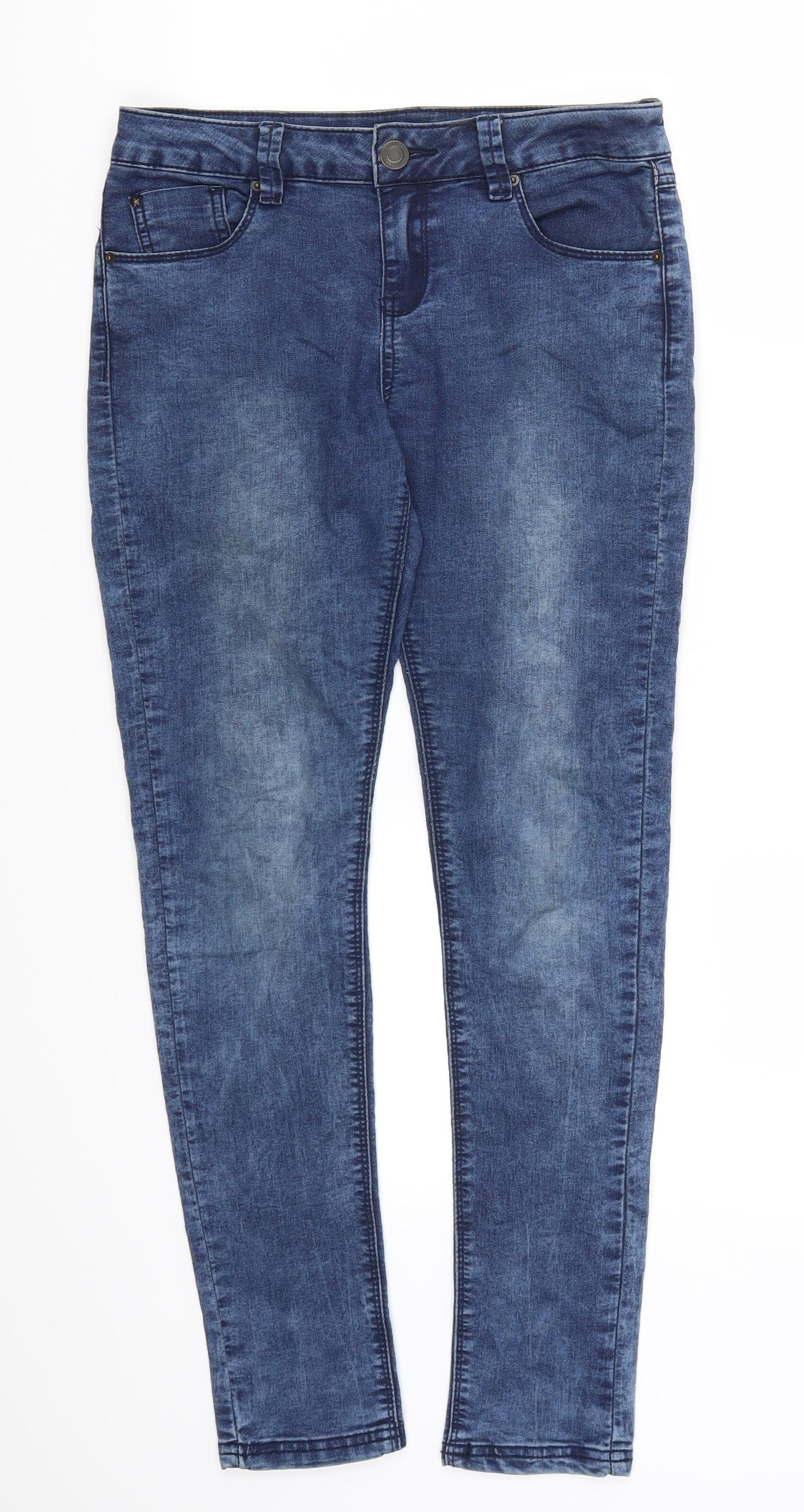 New Look Girls Blue  Denim Skinny Jeans Size 13 Years