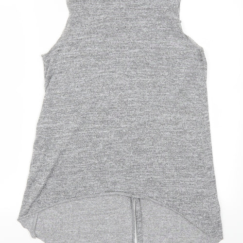 Preworn Womens Grey   Tunic T-Shirt Size 12