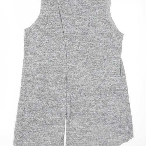 Preworn Womens Grey   Tunic T-Shirt Size 12